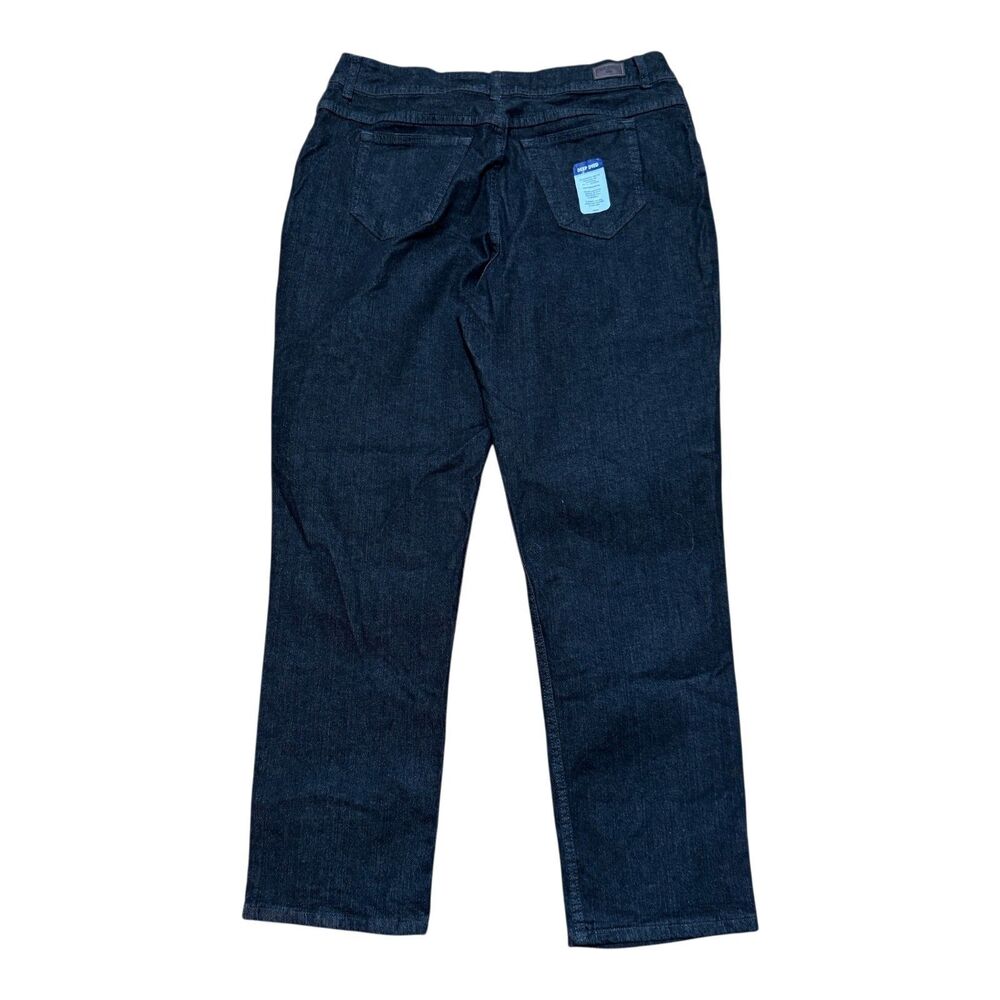 Lee Riders Instantly Slims You Jeans Relaxed Fit Onyx Stretch - Size: 20W M - Picture 3 of 12